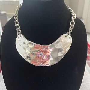 Necklace Silver Statement